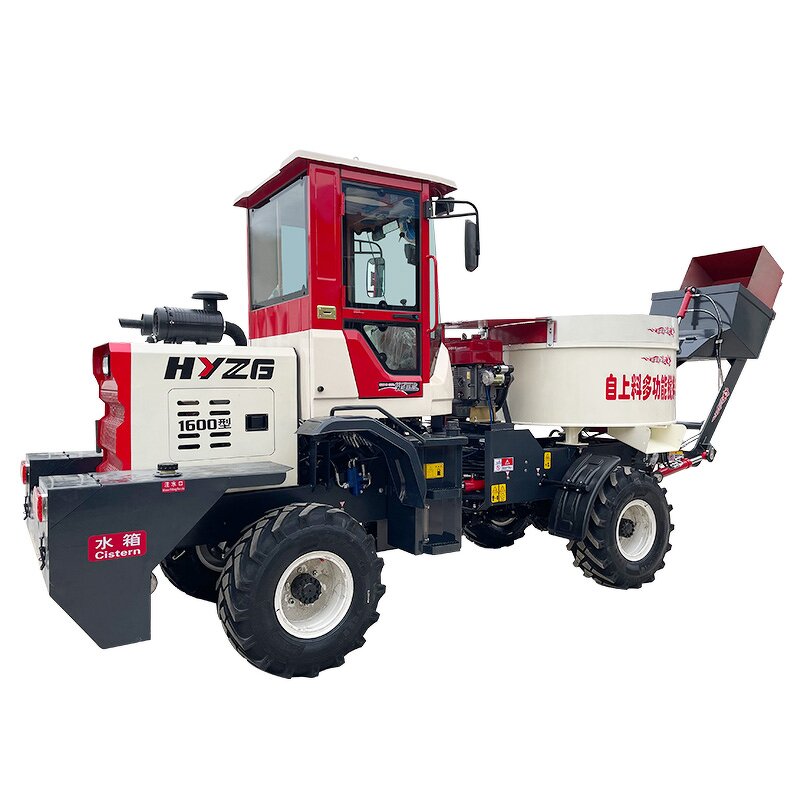 Heavy Duty Flat Mixer Truck Manufacturer - 1.2M³ 1.5M³ Euro5 Standard with Attachments