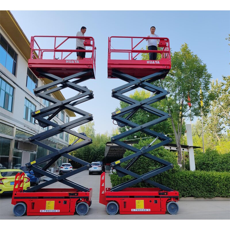 Mini Elevator Lift Supplier - 5-25M Electric Lifting Scaffold 350kg to 1 Ton