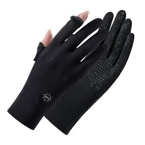 Summer Sunscreen Gloves Supplier - Riding Driving UPF50 Anti