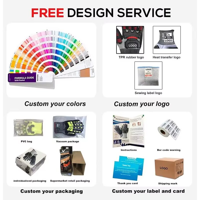 Anti Cut Glove Supplier - Custom LOGO Level 5 Protection