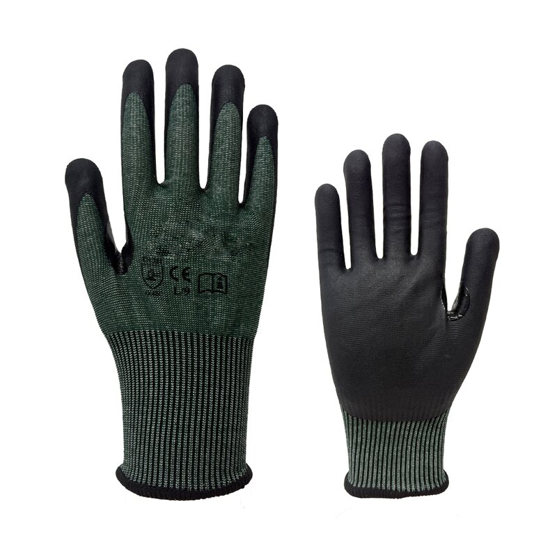Nitrile Foam Gloves Supplier - Custom logo Slip-Resistant