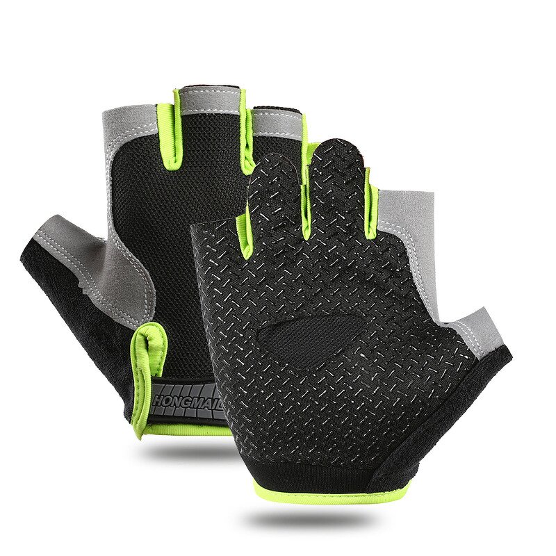 Fitness Lifting Gloves Supplier - Half Finger Anti-slip Cycling