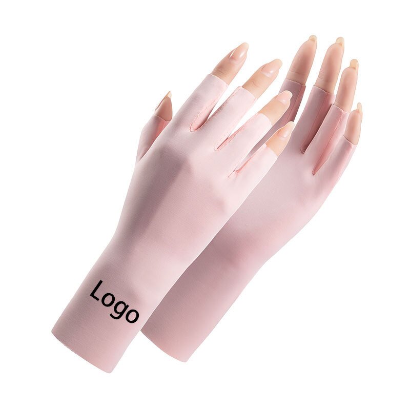 Anti UV Gloves Supplier - Custom Logo for Nail Manicure