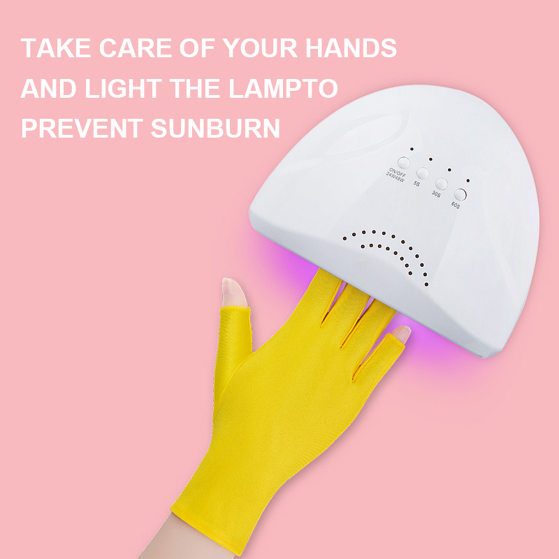 Nail Art Glove Manufacturer - UV Protection for Gel Lamp