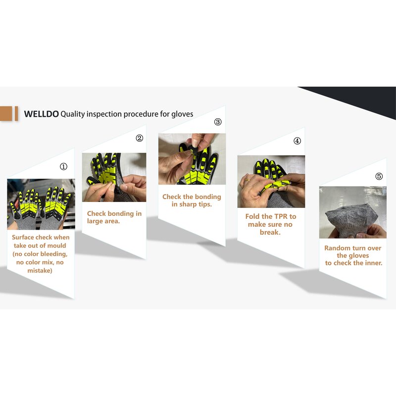 Heavy Duty Gloves Supplier - EN388 A6 TPR Anti Impact