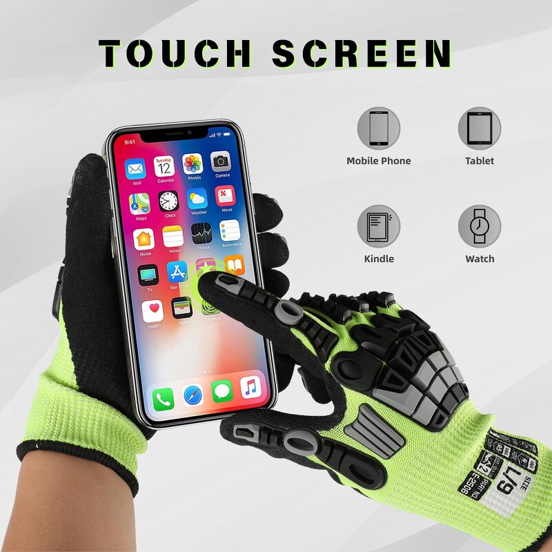 Anti-Cut Mechanic Gloves Supplier - Anti-Impact Customizable