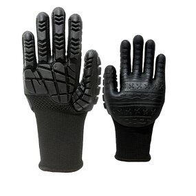 Polyester Gloves Supplier - Breathable Mining Anti-Vibration