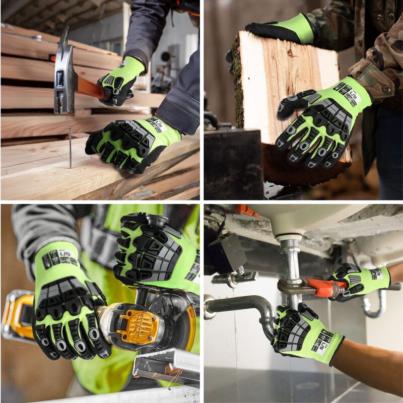 Anti-Cut Mechanic Gloves Supplier - Anti-Impact Customizable