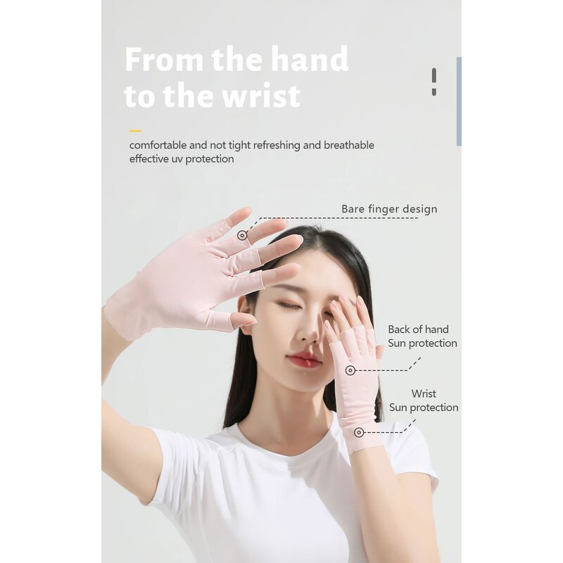 UV Protection Gloves Manufacturer - Nail Art Anti Uv Thin