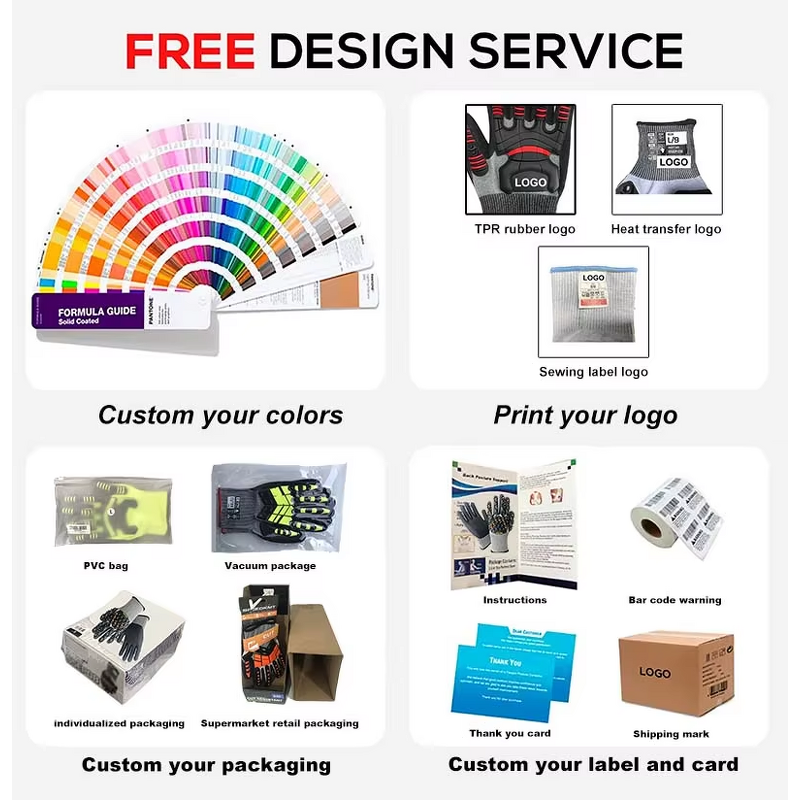 Anti-Cut Mechanic Gloves Supplier - Anti-Impact Customizable