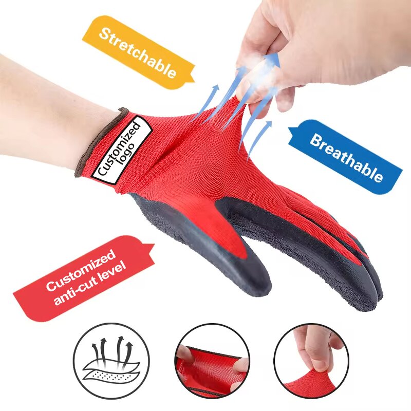 Anti-Cut Safety Gloves Manufacturer - EN388 ANSI Nitrile Coated