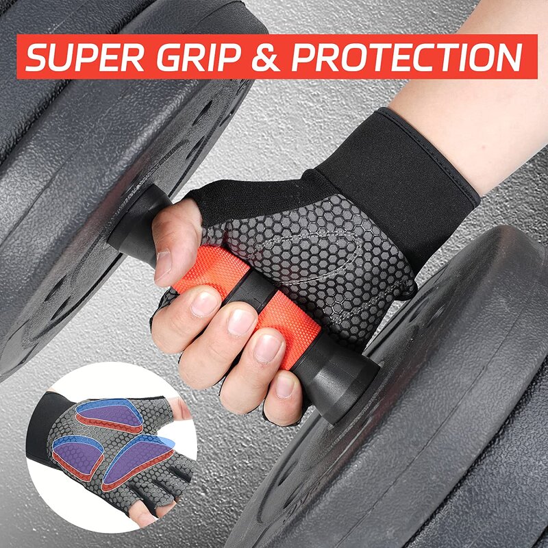 Anti-slip Sports Gloves Manufacturer - Half Finger Fitness