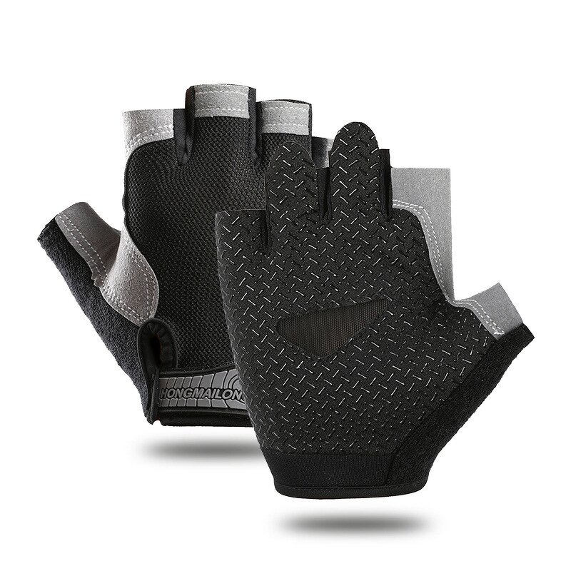 Fitness Lifting Gloves Supplier - Half Finger Anti-slip Cycling