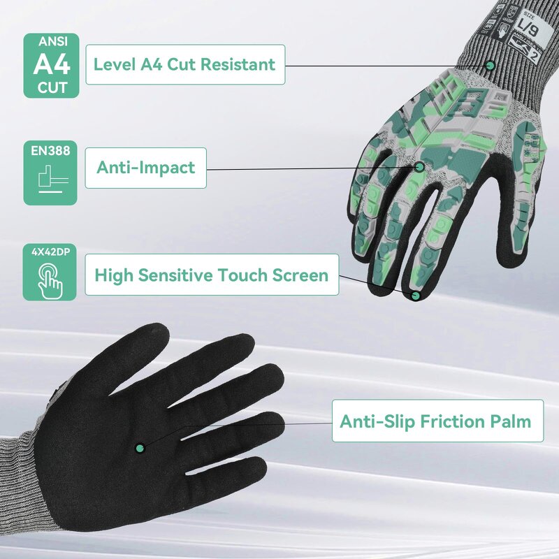 Anti Impact Gloves Manufacturer - Factory Direct Supply TPR