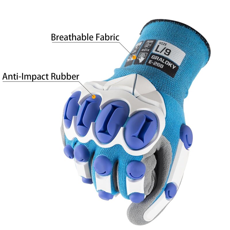 Industrial Safety Gloves Manufacturer - Level 3 Anti-Impact
