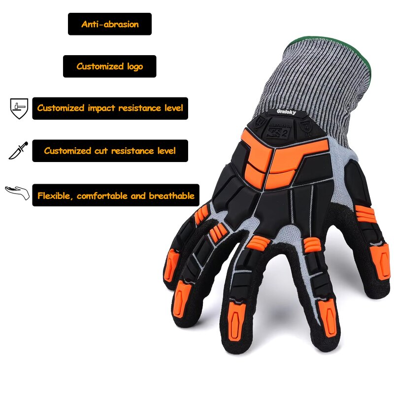 Sandy Nitrile Gloves Manufacturer - CE Oilfield Shock Vibration