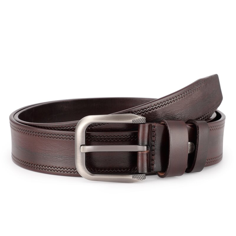 Cowhide Belt Supplier - Customized Real Leather Male