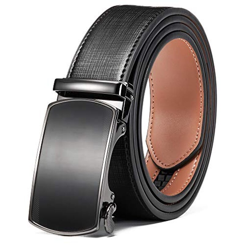 Men's Ratchet Belt Manufacturer - Genuine Leather Automatic