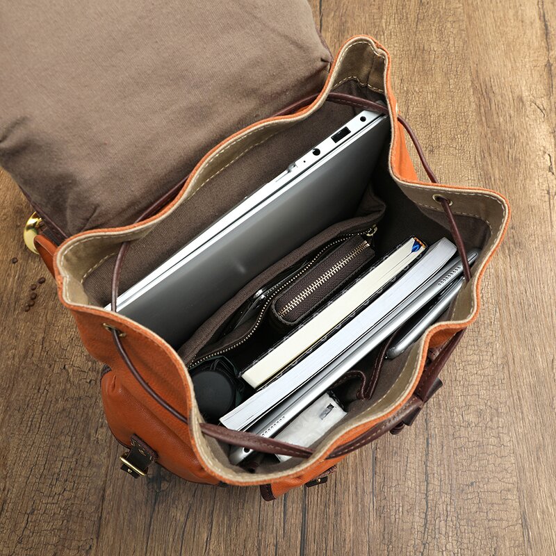 Leather Backpack Manufacturer - Vegetable Tanned Travel