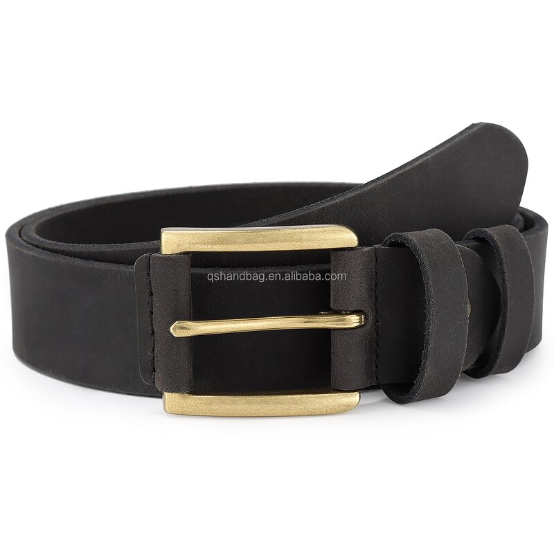 Vintage Men Belt Supplier - Crazy Horse Leather Jeans