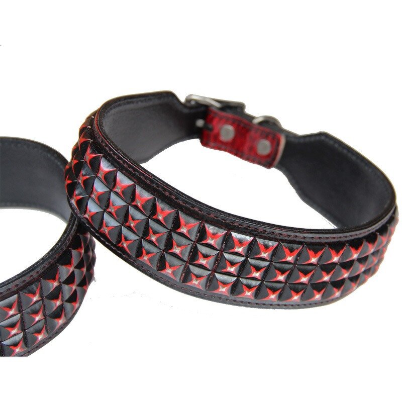 Custom Dog Collar Manufacturer - Genuine Leather Center Heavy