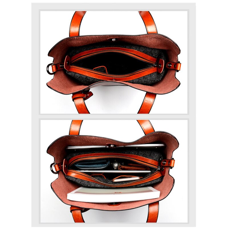 Genuine Leather Tote Supplier - Women Shoulder Handbags