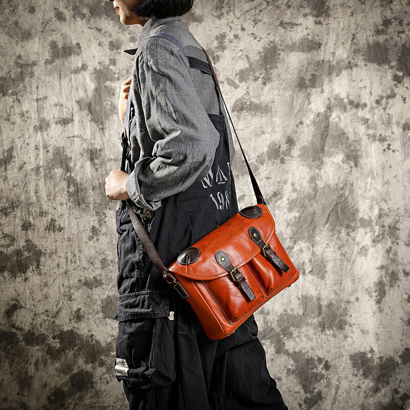 Leather Messenger Bag Supplier - Good Quality Handmade
