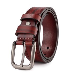 Cowhide Belt Supplier - Customized Real Leather Male