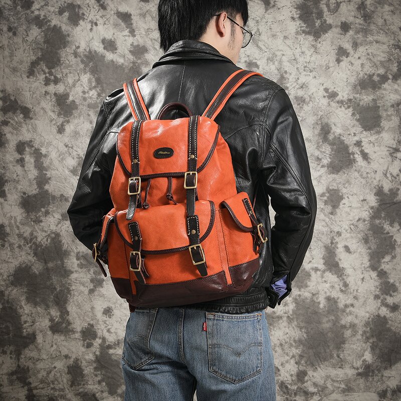 Leather Backpack Manufacturer - Vegetable Tanned Travel