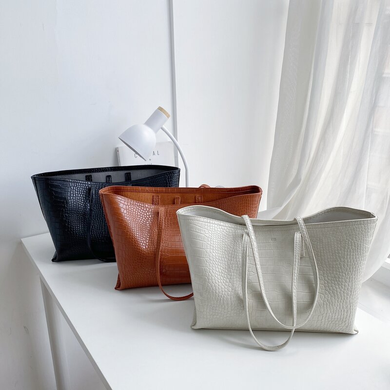 Croc Bags Manufacturer - Fashion Print Faux Leather