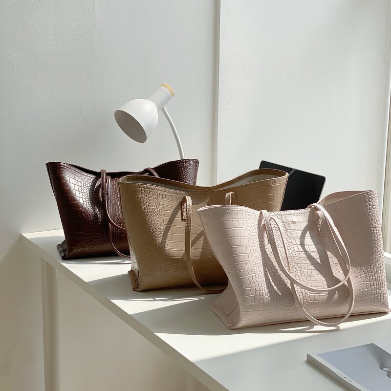 Croc Bags Manufacturer - Fashion Print Faux Leather