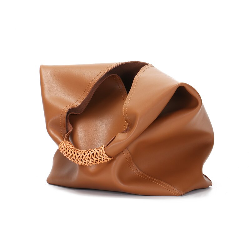 Genuine Leather Tote Supplier - Ladies Office Bags Large