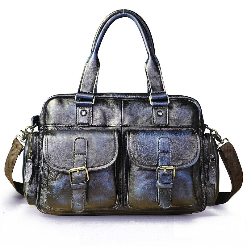 Cowhide Duffle Bag Manufacturer - Multifunctional Crazy Horse