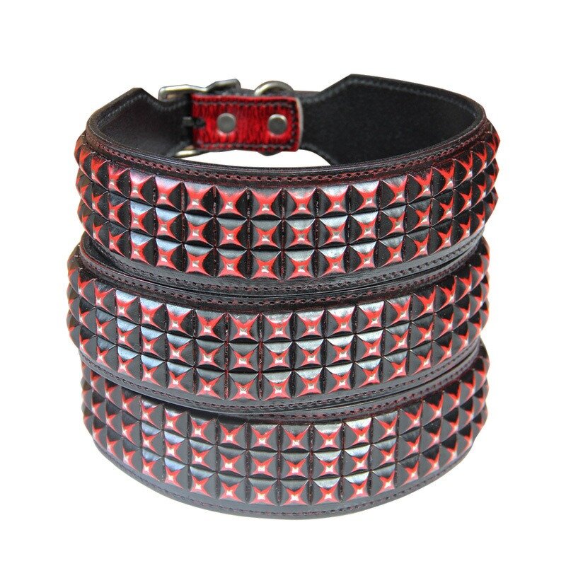 Custom Dog Collar Manufacturer - Genuine Leather Center Heavy