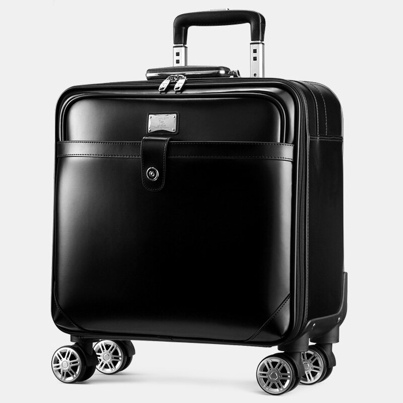 Custom Leather Luggage Manufacturer - Trolley case Soft