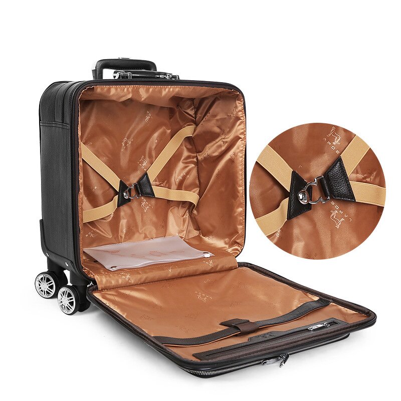 Lightweight Suitcase Manufacturer - Genuine Leather Waterproof