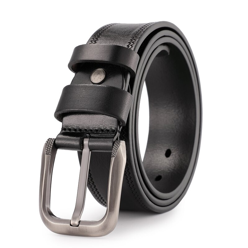 Cowhide Belt Supplier - Customized Real Leather Male