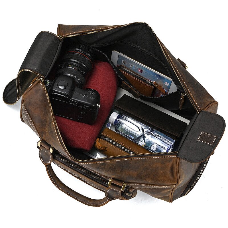 Leather Duffle Bag Supplier - Large Capacity Waterproof