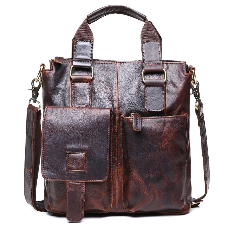 Leather Briefcase Manufacturer - Custom Vintage Crazy Horse