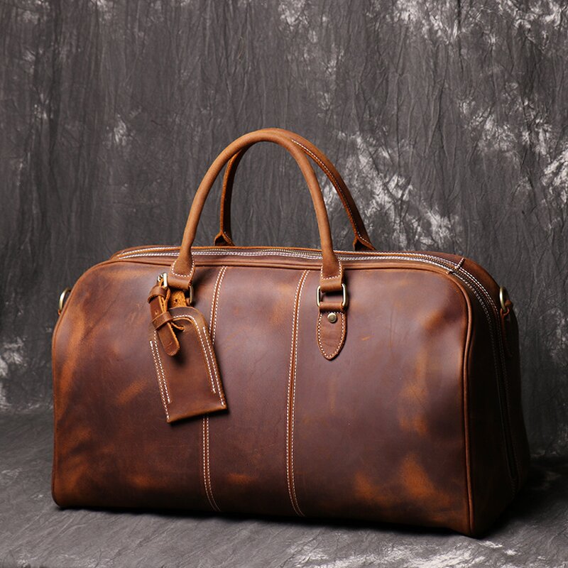 Leather Travel Bag Manufacturer - Factory Direct Sales Hand-held