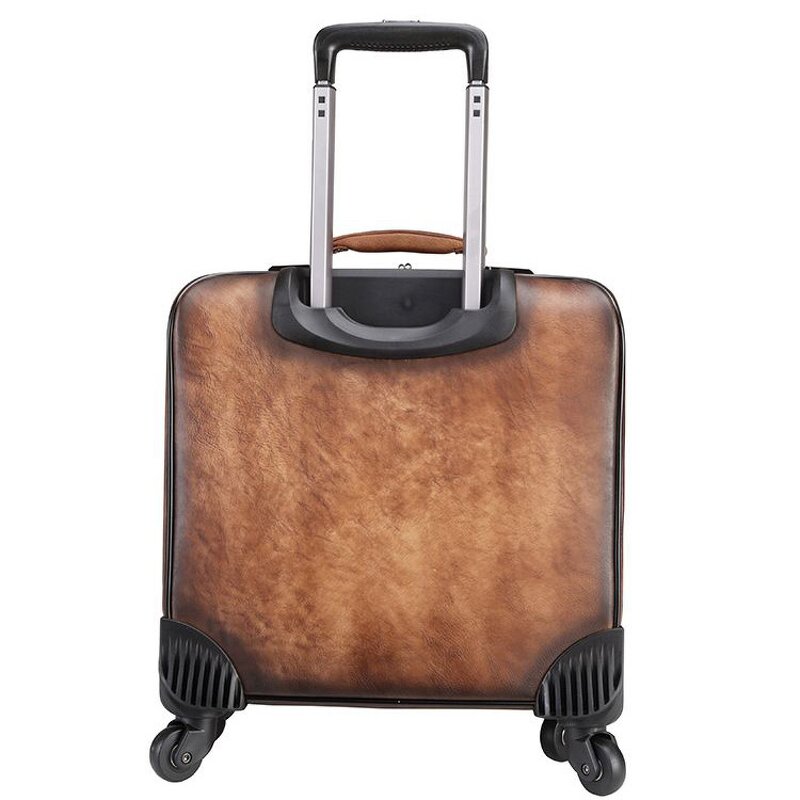 Trolley Luggage Supplier - Great Quality Genuine Leather