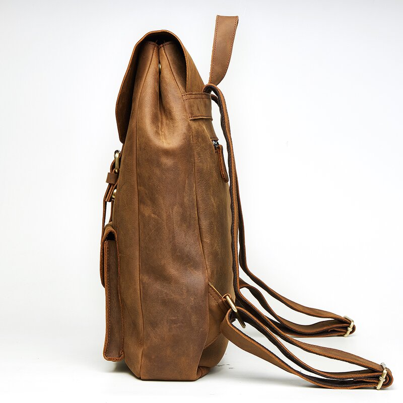 Leather Backpack Supplier - Vintage Style Fashional