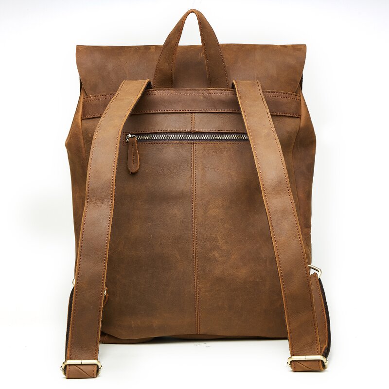 Leather Backpack Supplier - Vintage Style Fashional