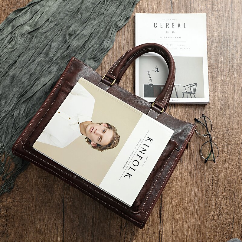 Men's Briefcase Manufacturer - Business Genuine Leather