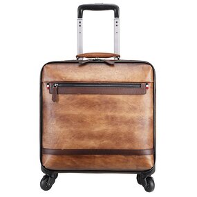 Trolley Luggage Supplier - Great Quality Genuine Leather