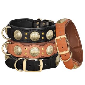 Customized Dog Collar Supplier - Premium Genuine Leather