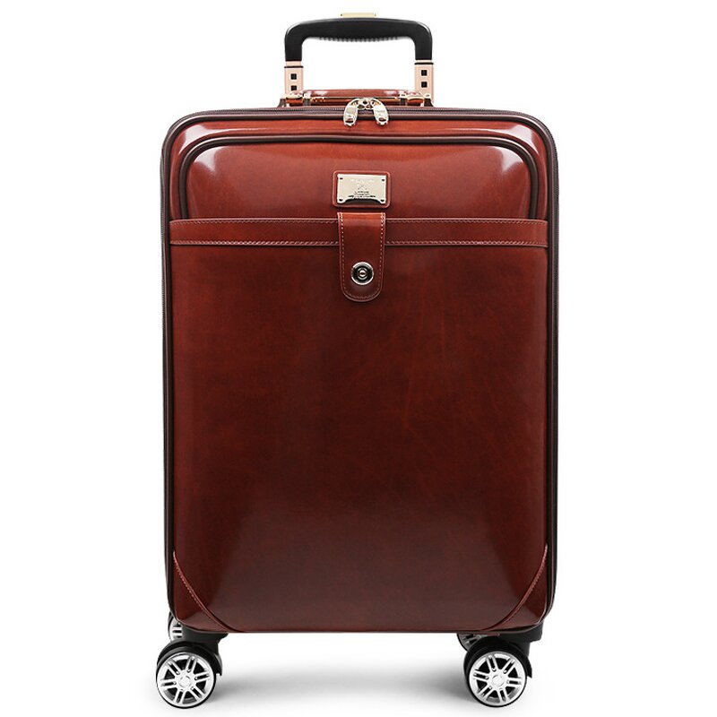 Custom Leather Luggage Manufacturer - Trolley case Soft