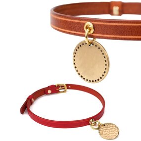 Italy Cowhide Collar Manufacturer - Premium Durable Cat