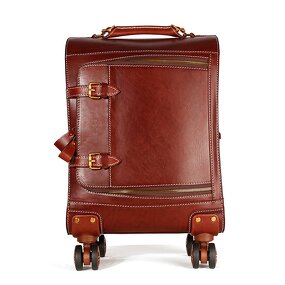 Retro Trolley Case Manufacturer - New Leather 20 Inch