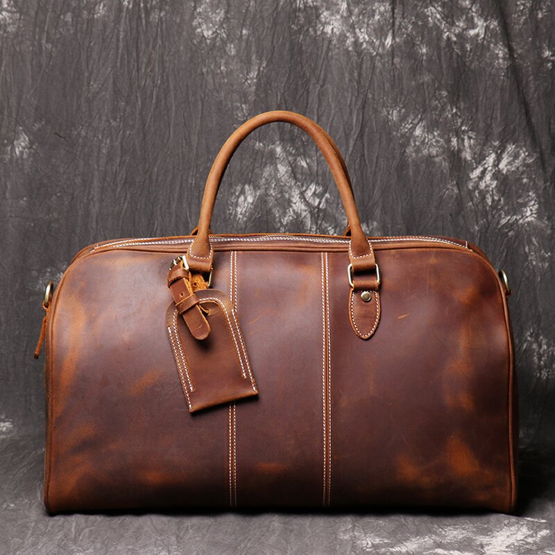 Leather Travel Bag Manufacturer - Factory Direct Sales Hand-held